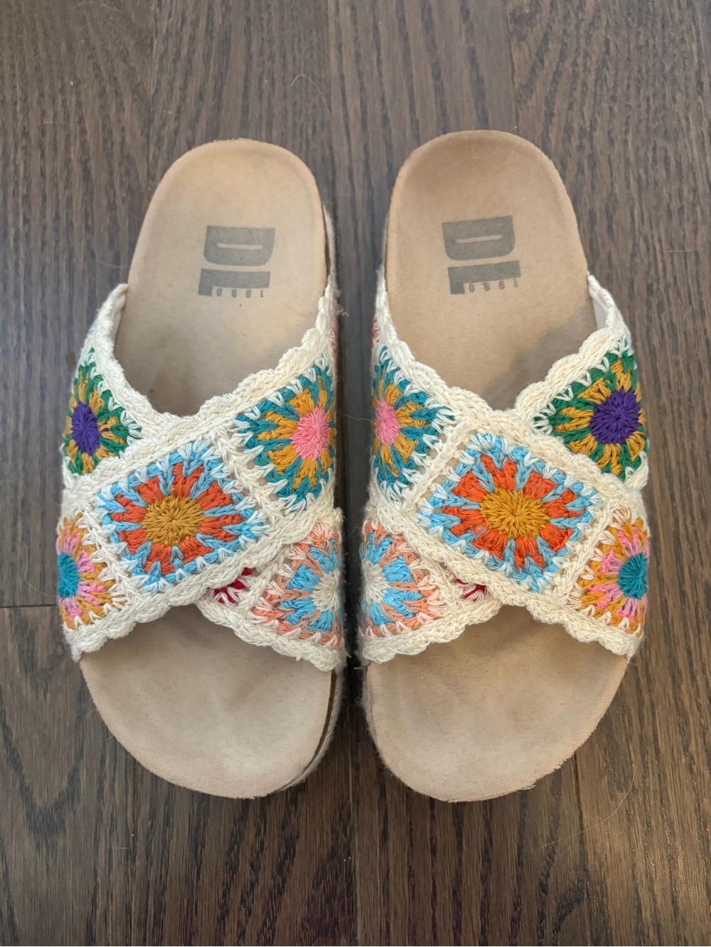 Dirty Laundry Tacoma Crochet Slide Sandals